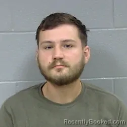 Mugshot of Jacob Layne Bevins booked in Botetourt County, Virginia on October 1, 2026