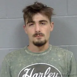 Mugshot of Camden Chad Thrasher booked in Botetourt County, Virginia on October 3, 2026