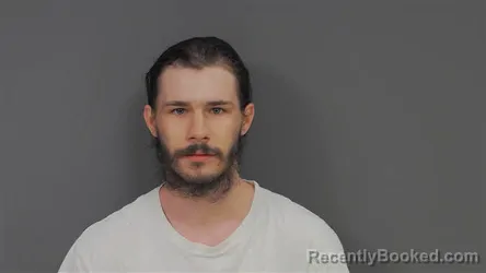 Mugshot of Brandon Dale Blackwell booked in Botetourt County, Virginia on October 24, 2026