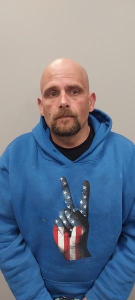 Mugshot of Adam Carl Hinkle booked in Buchanan County, Virginia on March 13, 2026