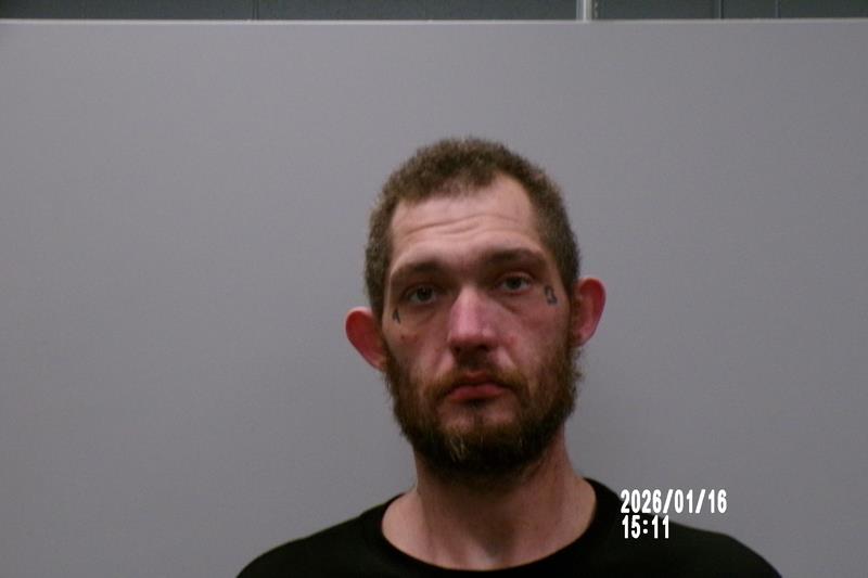 Mugshot of Allan Jr Thomas booked in Buchanan County, Virginia on April 17, 2026