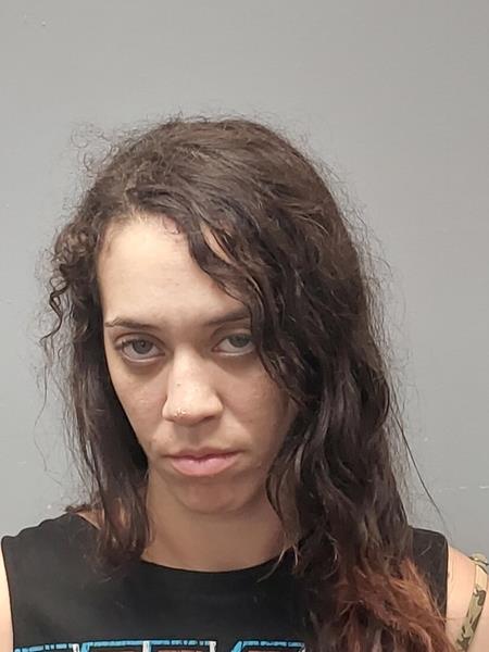 Mugshot of Britni Marcella Dye booked in Buchanan County, Virginia on September 1, 2026
