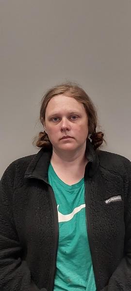 Mugshot of Brandi Francis Feathers booked in Buchanan County, Virginia on April 1, 2026