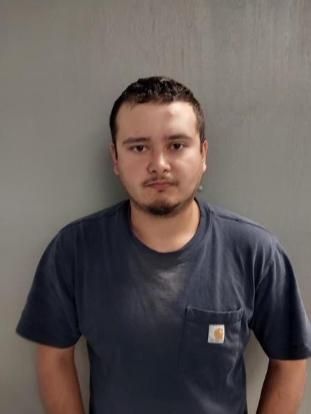 Mugshot of Braydon Audencio Hernandez booked in Buchanan County, Virginia on September 3, 2026