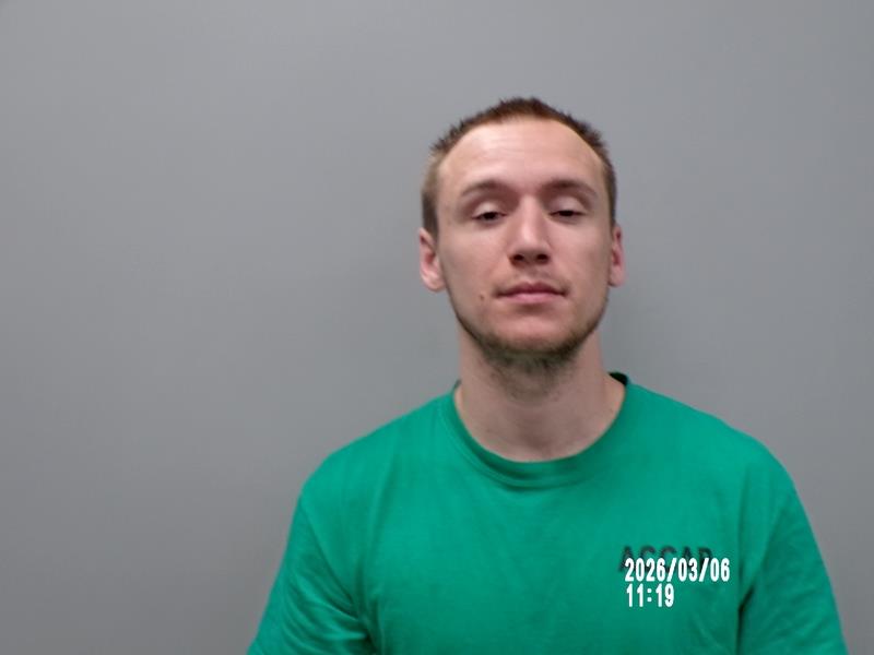 Mugshot of Jonathan Chase Reece booked in Buchanan County, Virginia on March 6, 2026