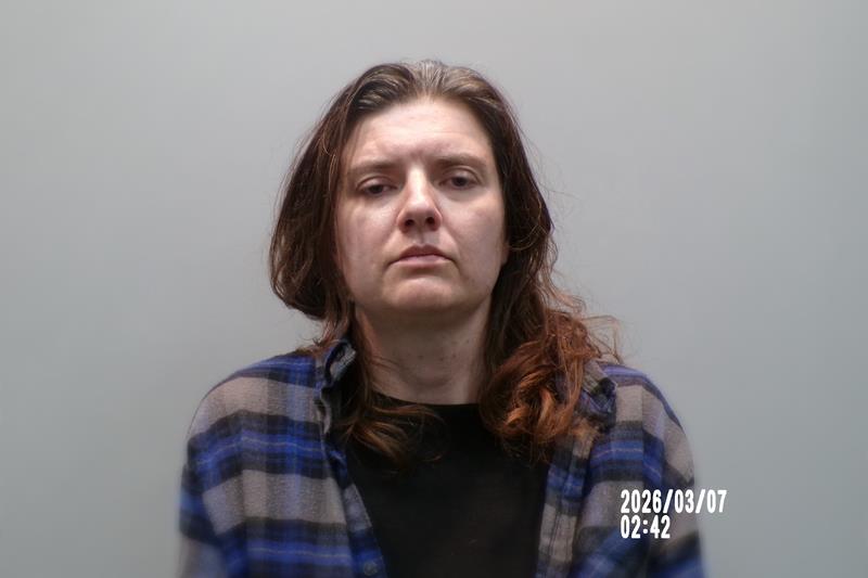 Mugshot of Leah Elizabeth Wright booked in Buchanan County, Virginia on March 7, 2026
