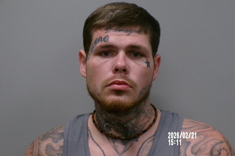 Mugshot of Matthew Ray Blankenship booked in Buchanan County, Virginia on March 6, 2026