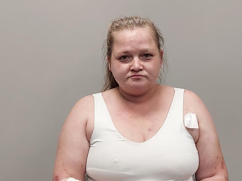 Mugshot of Mikayla Erin Pennington booked in Buchanan County, Virginia on April 17, 2026