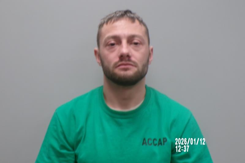 Mugshot of Zackary David Keith Arnold