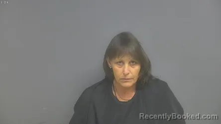 Mugshot of ANGELA CROTTY MAYHEW booked in Campbell County, Virginia on April 15, 2026