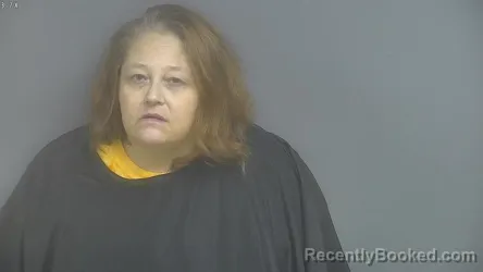 Mugshot of Bonnie Frances Campbell booked in Campbell County, Virginia on October 27, 2026