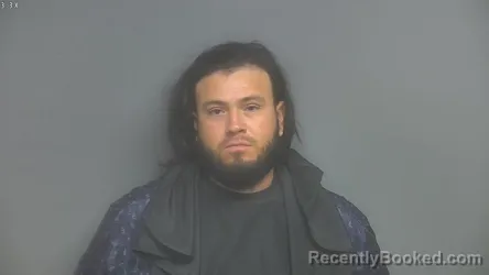 Mugshot of BRANDON GARCIA DEL CID booked in Campbell County, Virginia on May 3, 2026