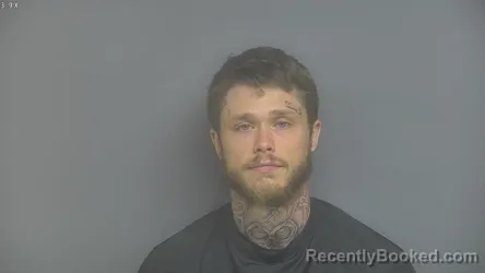 Mugshot of Blake Austin Prosser booked in Campbell County, Virginia on August 10, 2026