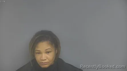 Mugshot of CHYNA LYNETTE RAWLS booked in Campbell County, Virginia on June 21, 2026