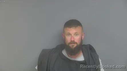 Mugshot of Douglas Arthur Beard booked in Campbell County, Virginia on August 17, 2026