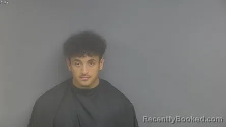 Mugshot of Dante Garcia booked in Campbell County, Virginia on September 27, 2026
