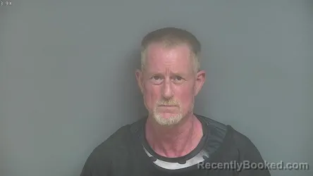 Mugshot of David Edward Thomas booked in Campbell County, Virginia on August 12, 2026