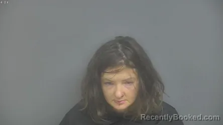Mugshot of Elizabeth Peyton Hare booked in Campbell County, Virginia on August 28, 2026
