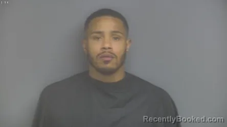 Mugshot of Isaiah Terrell Knowles booked in Campbell County, Virginia on October 24, 2026
