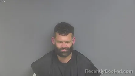 Mugshot of JOHN WILLIAM BROWN booked in Campbell County, Virginia on June 8, 2026