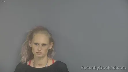 Mugshot of Jennifer Ashley Colner booked in Campbell County, Virginia on August 25, 2026