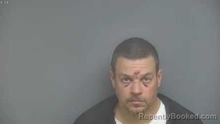 Mugshot of JOSEPH JAMES HALL booked in Campbell County, Virginia on July 29, 2026