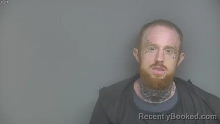 Mugshot of Jacob Cameron Kersey booked in Campbell County, Virginia on August 11, 2026