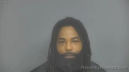 Mugshot of KWAME BERGER booked in Campbell County, Virginia on June 1, 2026