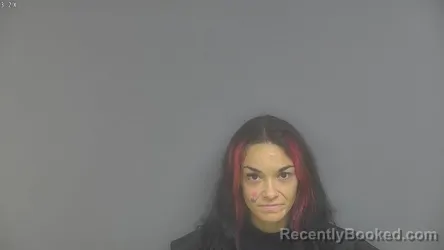 Mugshot of KAYLA MARIE CRUZ booked in Campbell County, Virginia on August 2, 2026
