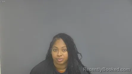 Mugshot of Kanesha Dudley booked in Campbell County, Virginia on August 21, 2026
