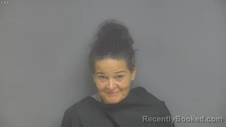 Mugshot of Katie Marie Layne booked in Campbell County, Virginia on October 4, 2026