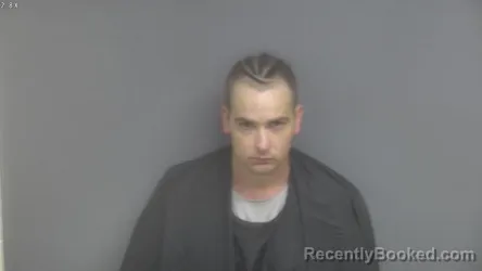 Mugshot of Kyle Lee Maddox booked in Campbell County, Virginia on August 19, 2026