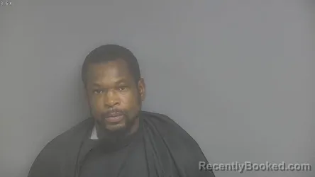 Mugshot of Levar Newkirk booked in Campbell County, Virginia on September 28, 2026
