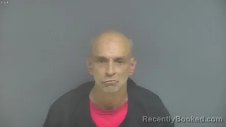 Mugshot of Mitchell Wayne Hughes booked in Campbell County, Virginia on September 28, 2026