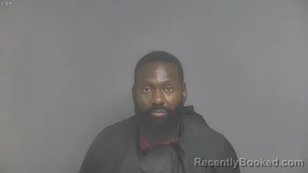 Mugshot of Marcquis Jeffery Miller booked in Campbell County, Virginia on August 28, 2026