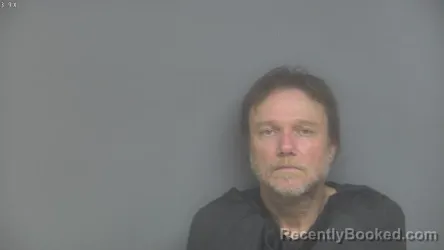 Mugshot of Mark Shane Thurman booked in Campbell County, Virginia on August 7, 2026