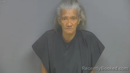 Mugshot of PRISCILLA JEAN SPARROW booked in Campbell County, Virginia on April 1, 2026