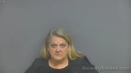 Mugshot of PATTY LYNN WORLEY booked in Campbell County, Virginia on April 12, 2026