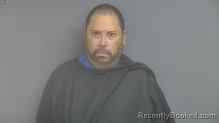 Mugshot of Scott Bradley Bender booked in Campbell County, Virginia on August 28, 2026