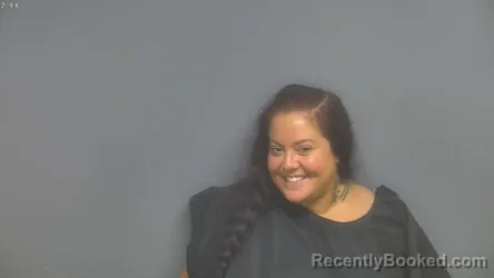 Mugshot of SARA SALGADO FITZGERALD booked in Campbell County, Virginia on April 24, 2026