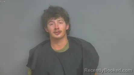 Mugshot of THOMAS MILLER SHANE BUSH booked in Campbell County, Virginia on May 18, 2026