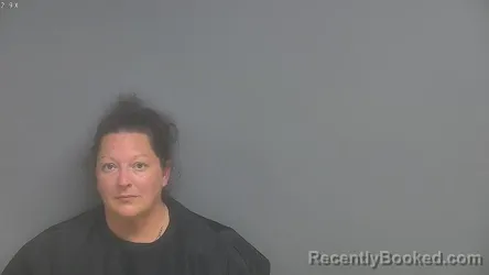 Mugshot of TARAN LEAH JOHNSON booked in Campbell County, Virginia on April 21, 2026