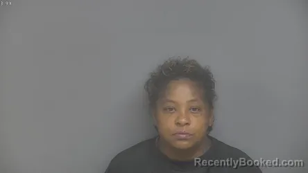 Mugshot of Taliah Quarles booked in Campbell County, Virginia on October 16, 2026