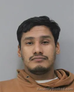 Mugshot of DAVID GARCIA AGUIRRE booked in Charles City County, Virginia on March 9, 2026