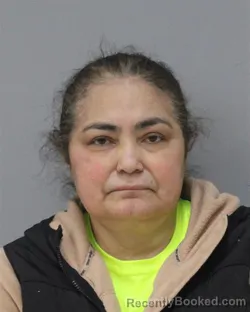 Mugshot of MAUIRICIA CATANLINA LUNA GARCIA booked in Charles City County, Virginia on March 13, 2026