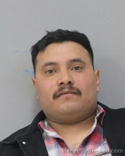 Mugshot of ISRAEL AVILA CUXIL booked in Charles City County, Virginia on March 19, 2026