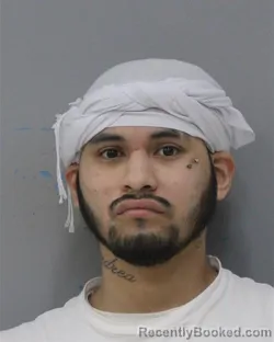 Mugshot of ADRIAN ARIAS MENA booked in Charles City County, Virginia on March 24, 2026