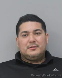 Mugshot of ALEX RENE BORJAS SOLORZANO booked in Charles City County, Virginia on March 27, 2026