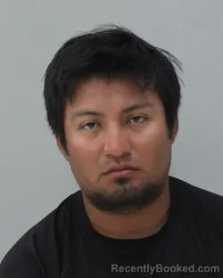 Mugshot of Eduardo Perez Sanchez booked in Charles City County, Virginia on August 15, 2026
