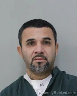 Mugshot of Gustavo Adol Fuentes Nunez booked in Charles City County, Virginia on August 20, 2026
